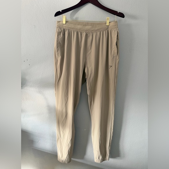 Gymshark Pants - Gymshark Beige Joggers